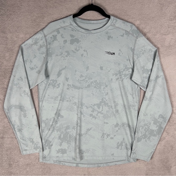 Sitka Radiant Long Sleeve Lightweight Crewneck Shirt Men's Medium Outdoor Camo - Picture 3 of 12